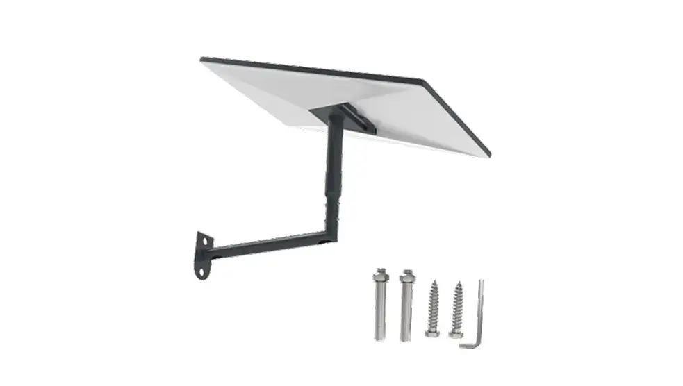 کیت L پایه دیواری استارلینک نسل 3 – همراه لوله | Starlink Gen 3 Wall Mount L Kit – with pipe | خرید پایه دیواری استارلینک 